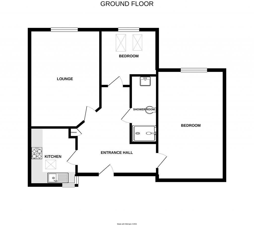 Floorplans For Orchard Lane, Ledbury, Herefordshire