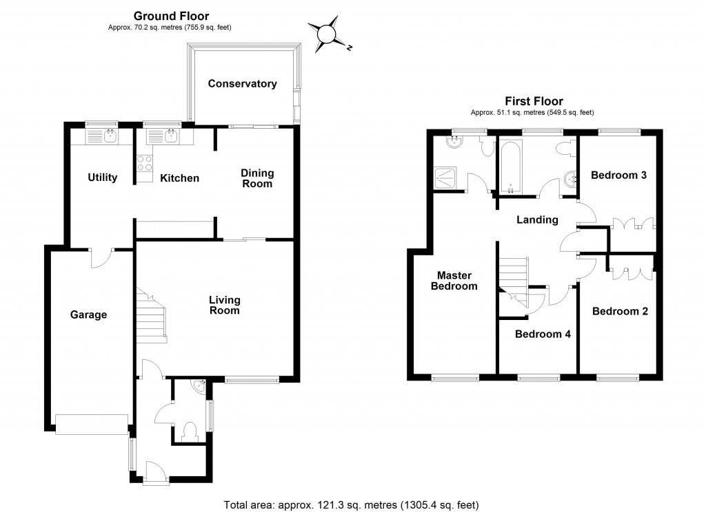 Floorplans For Priory View, Hereford