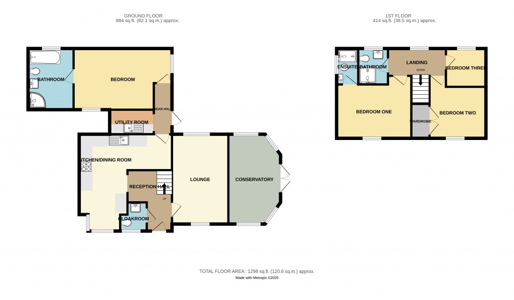 Floorplans For Masefield Avenue, Ledbury, Herefordshire