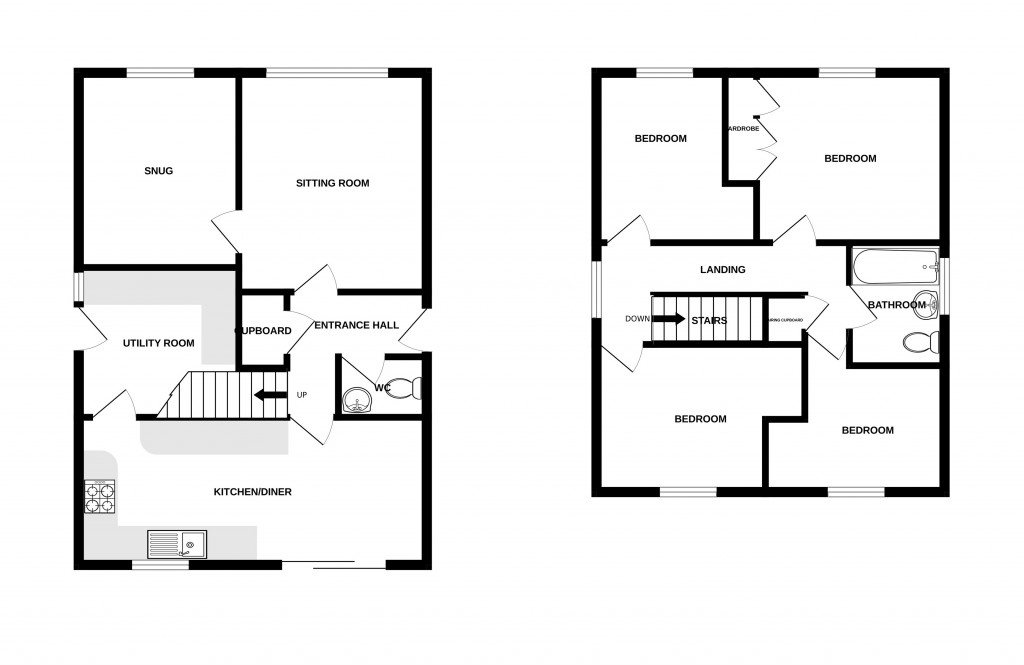 Floorplans For Hampton Park, HEREFORD