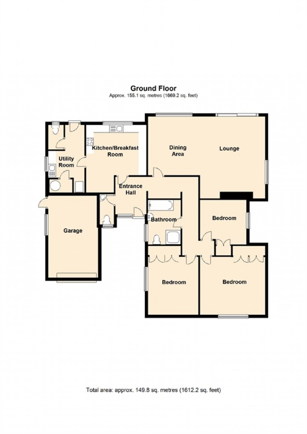 Floorplans For Bodenham, Hereford