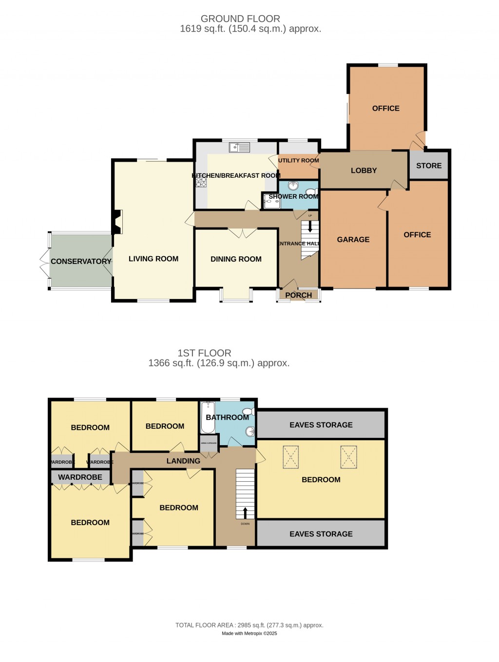 Floorplans For Tarrington, Hereford