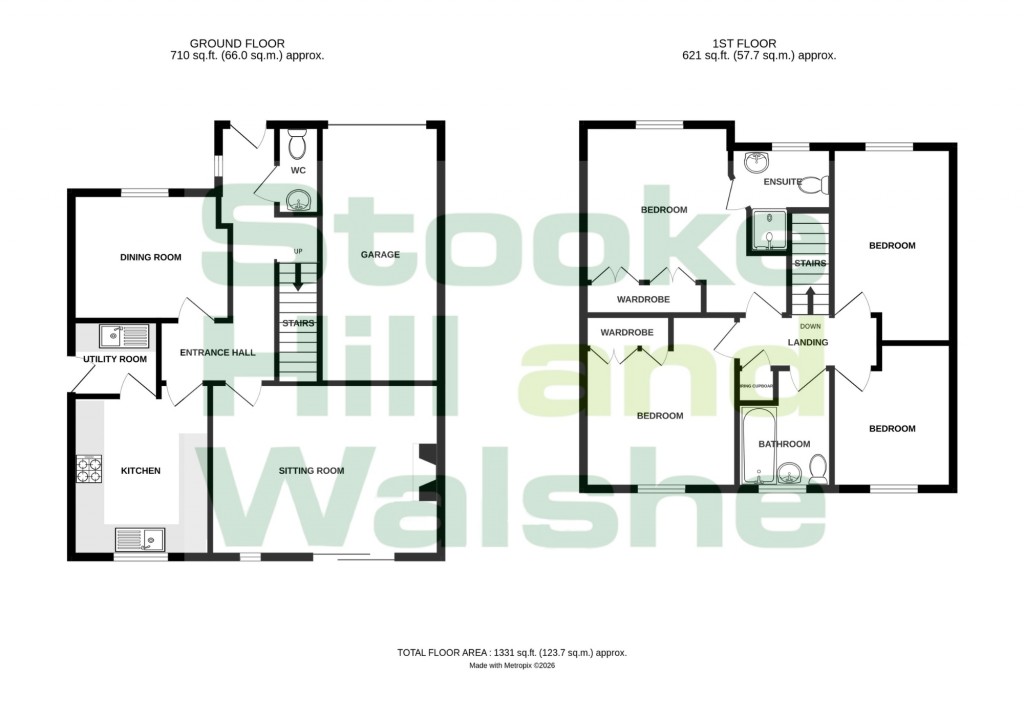 Floorplans For Credenhill, Hereford