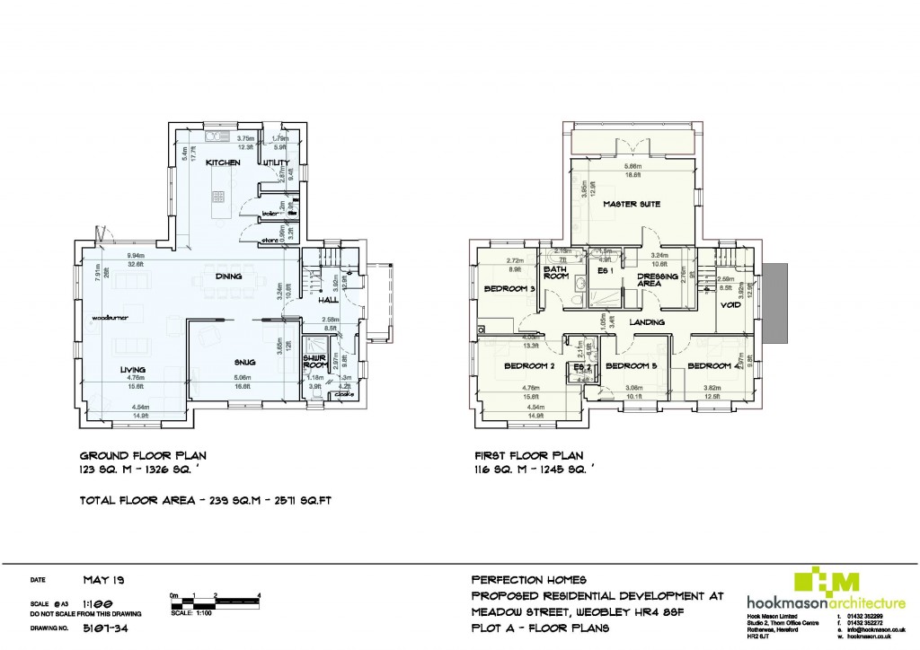 Floorplans For Weobley, Hereford