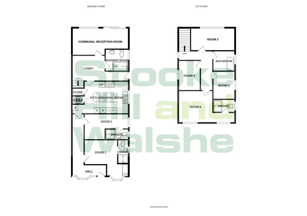 Floorplans For Stanhope Street, Hereford