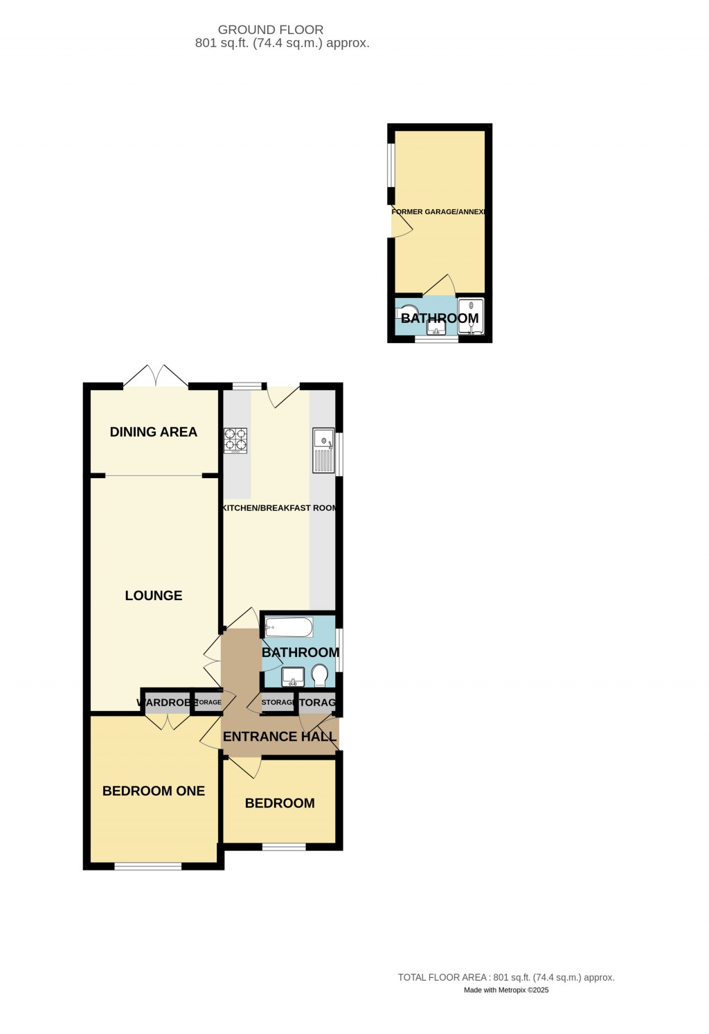 Floorplans For Biddulph Way, Ledbury, Herefordshire