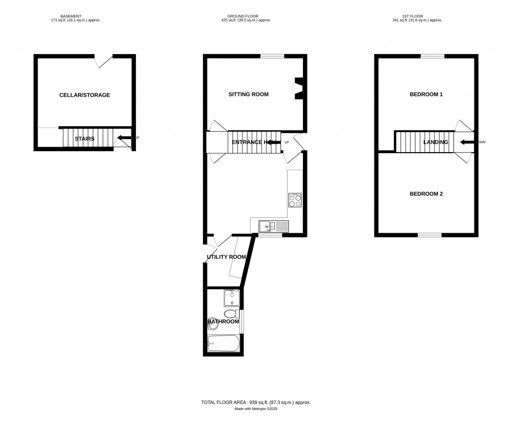 Floorplans For Whitecross Road, Hereford