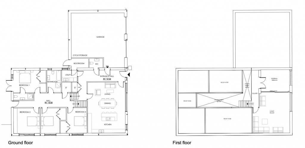 Floorplans For Spond, Hereford, Herefordshire