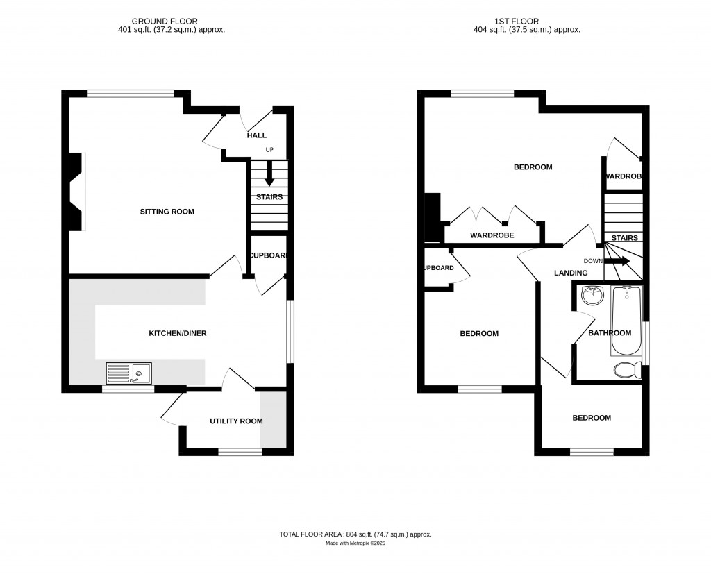 Floorplans For Hinton Avenue, Hereford
