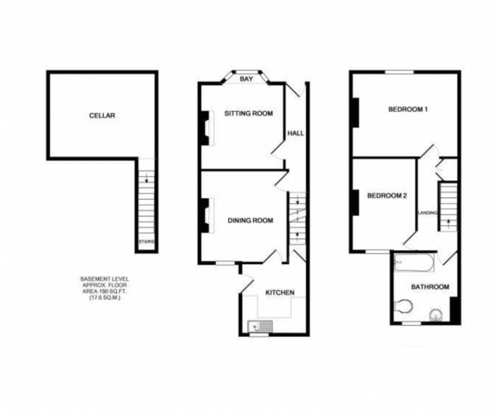 Floorplans For Cotterell Street, Hereford
