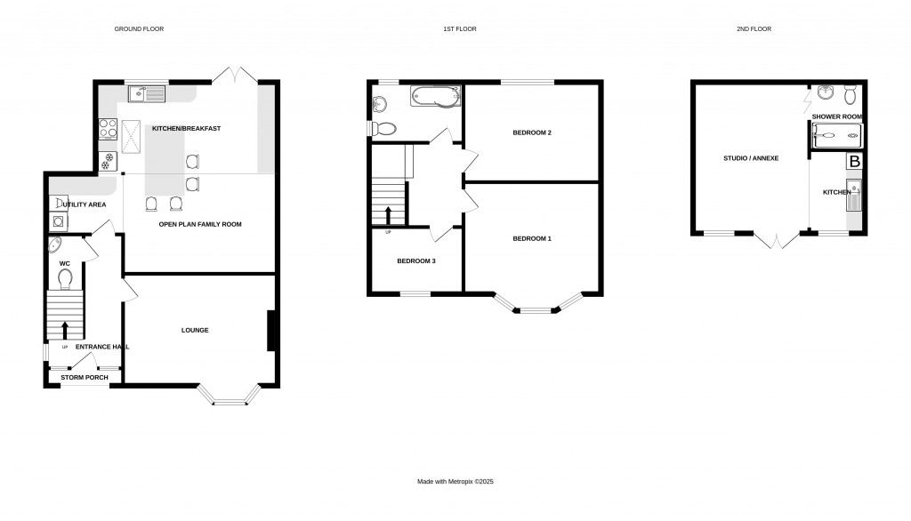 Floorplans For Seaton Avenue, Hereford