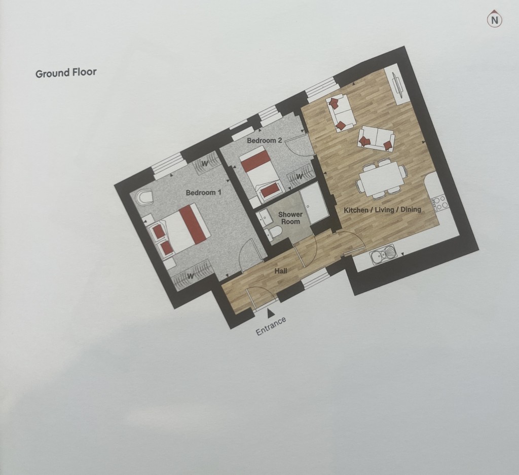 Floorplans For High Street, Ledbury, Herefordshire