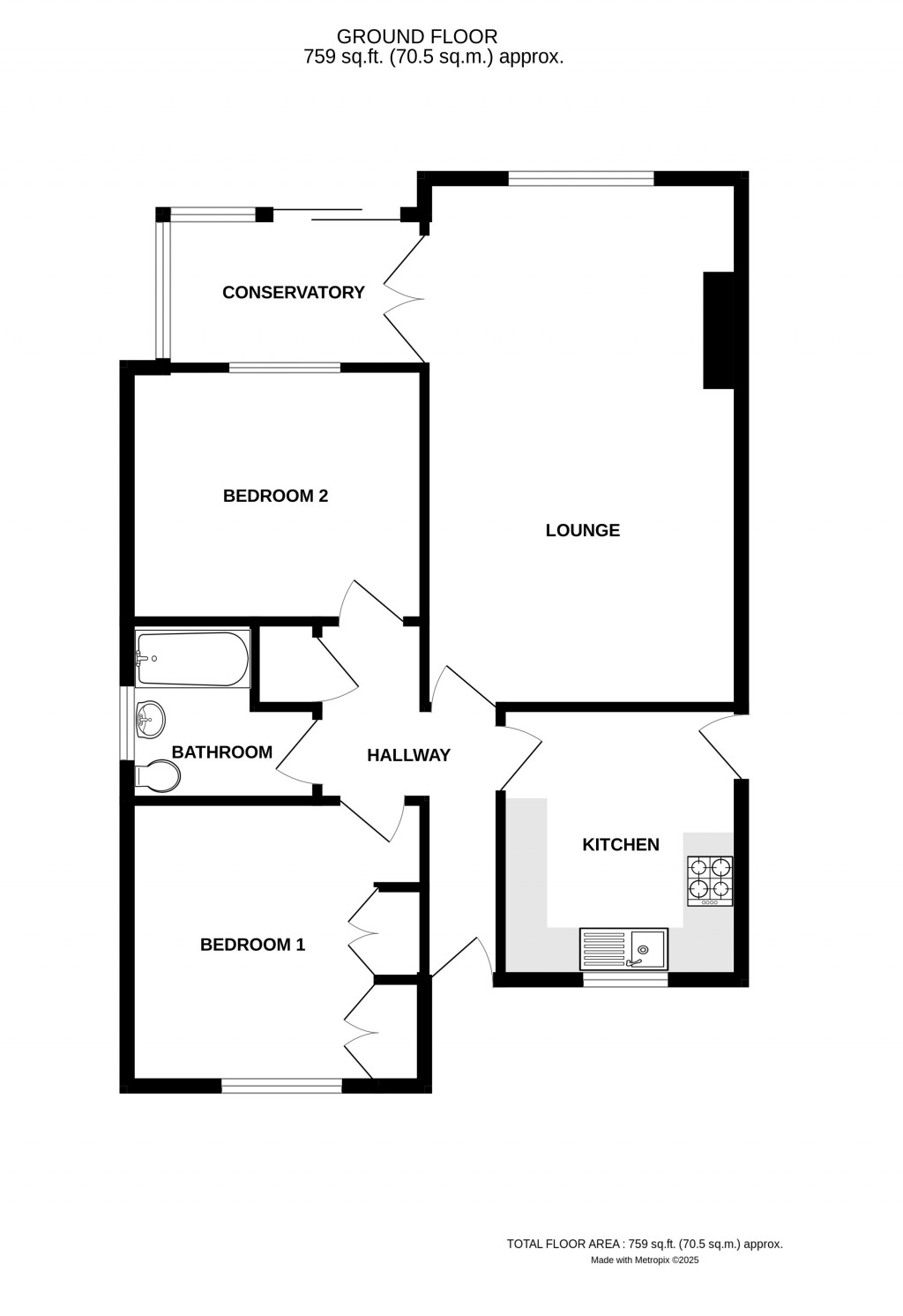 Floorplans For Hillary Drive, Hereford