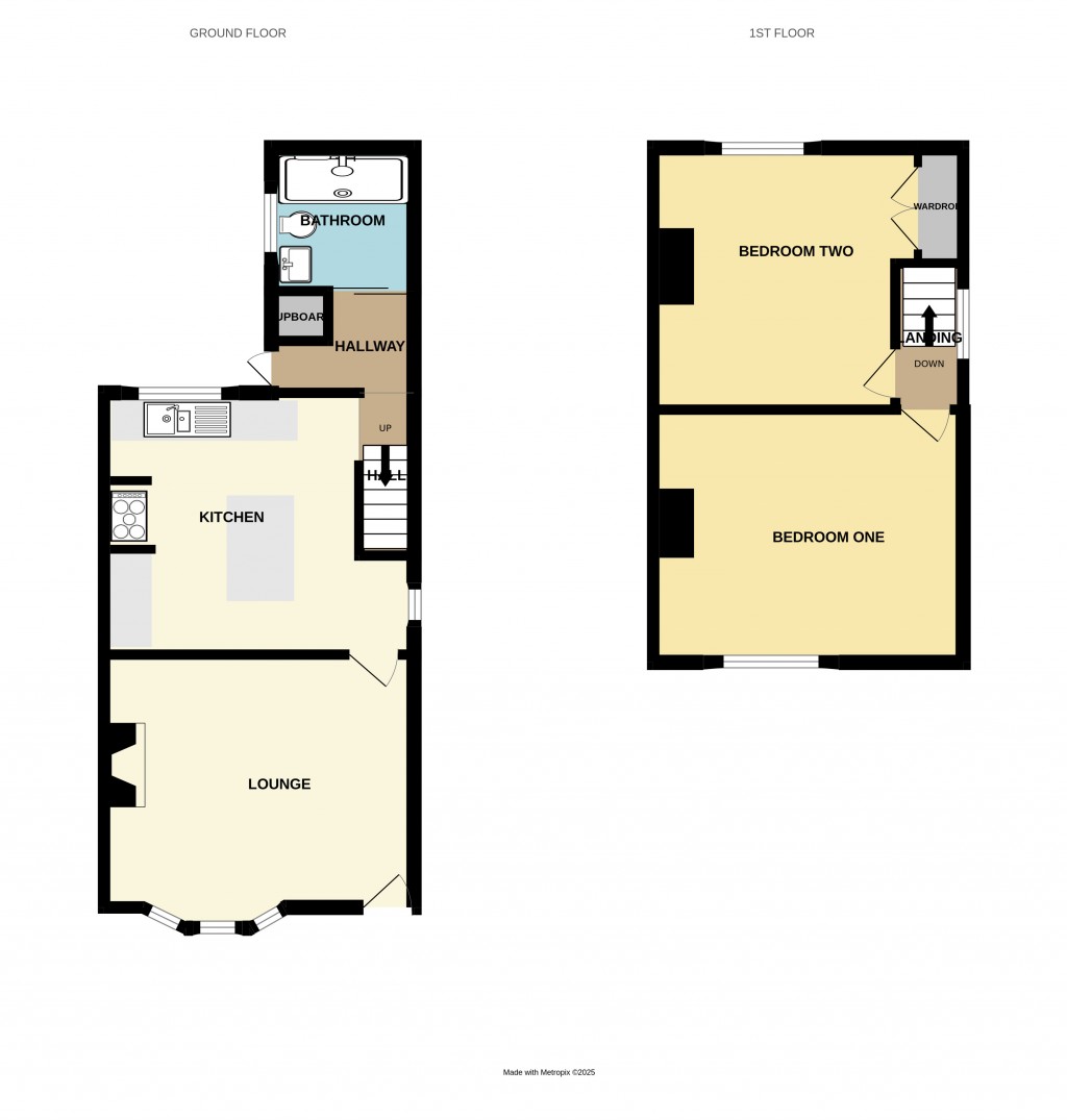Floorplans For Belle Orchard, Ledbury, Herefordshire