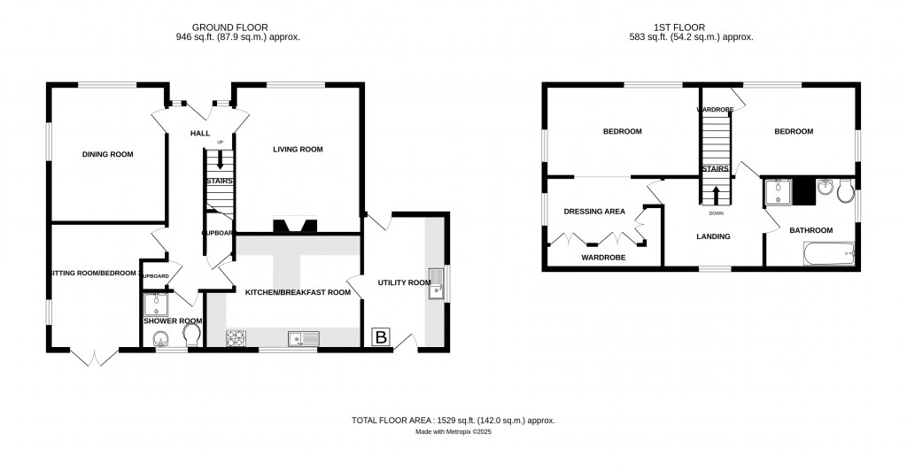 Floorplans For Preston-on-Wye, Hereford