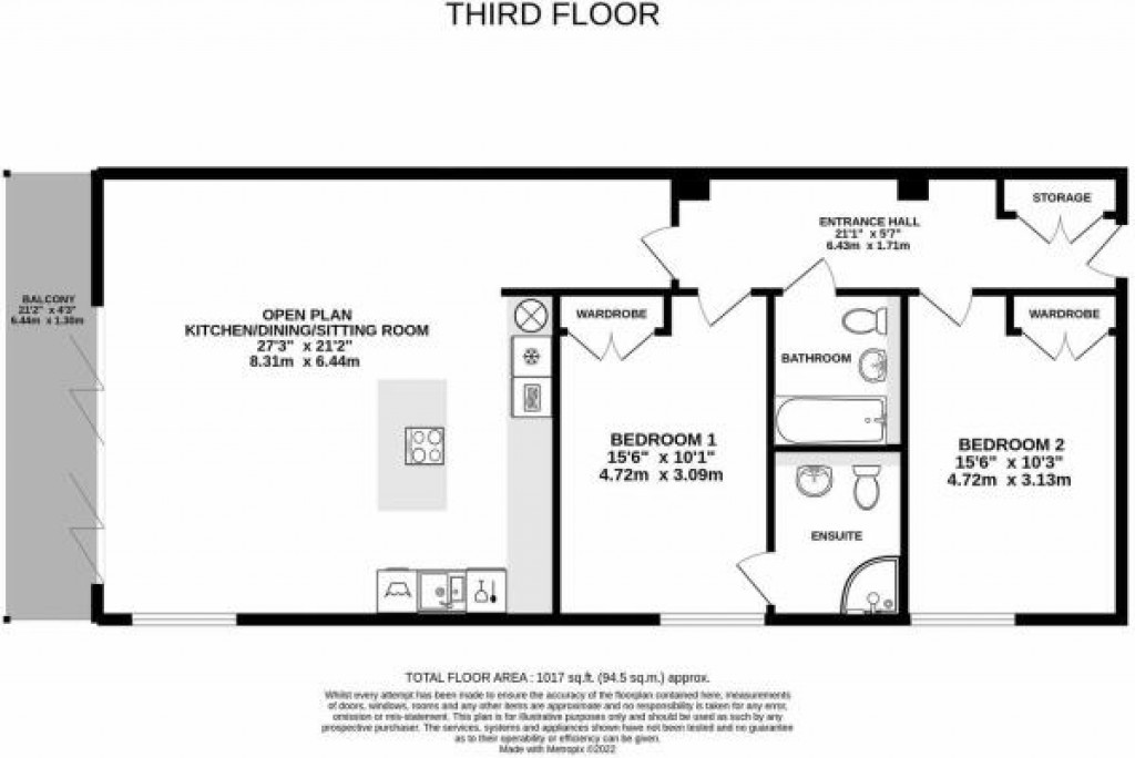 Floorplans For Greyfriars Avenue, Hereford