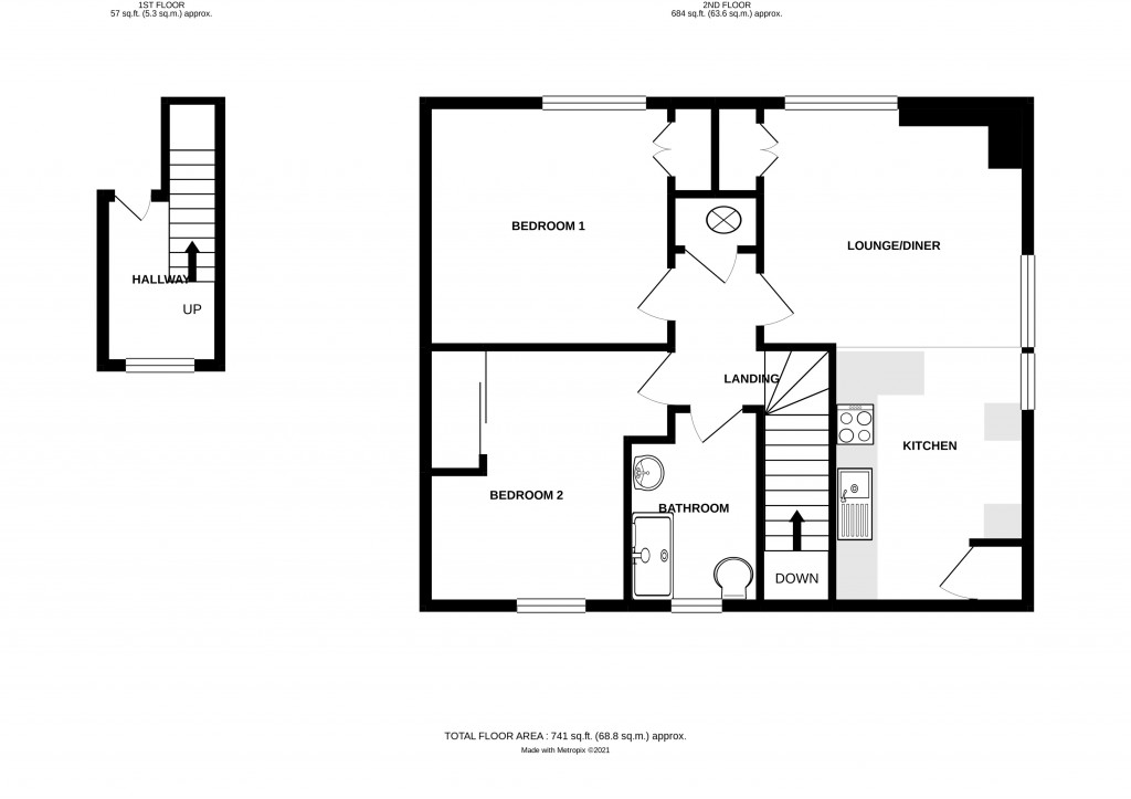Floorplans For Ledbury Road, Hereford