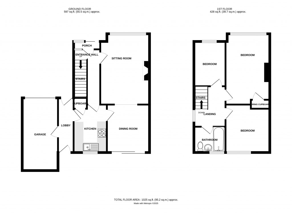 Floorplans For Britten Close, Hereford