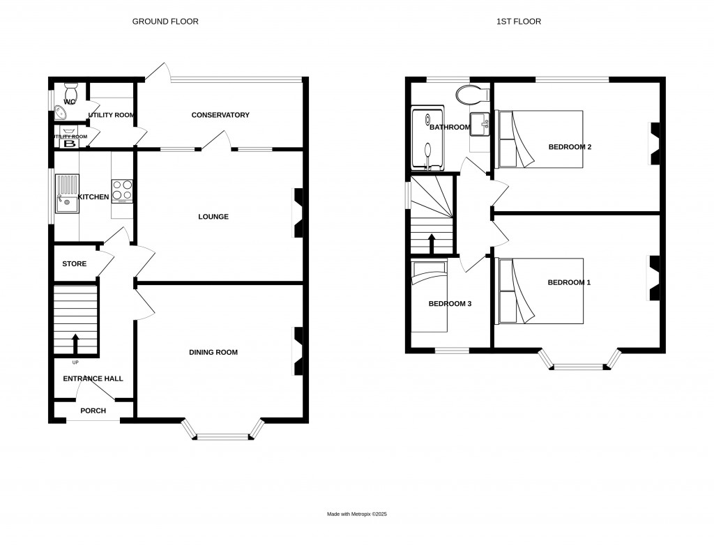 Floorplans For Ledbury Road, Hereford