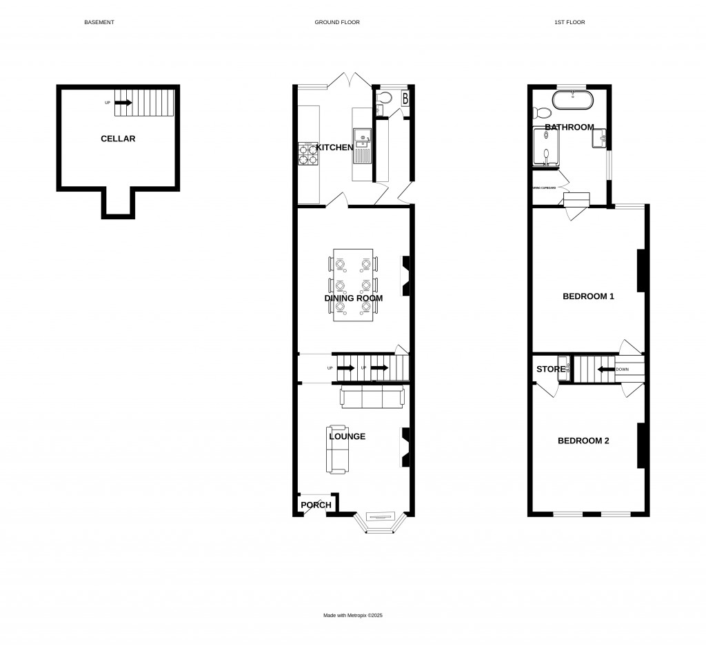 Floorplans For Stanhope Street, Hereford