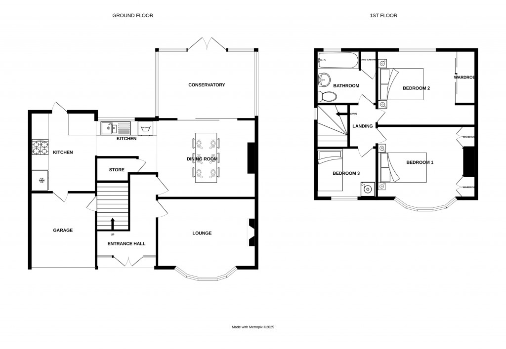 Floorplans For Ross Road, Hereford