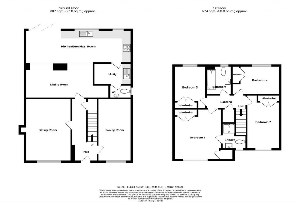 Floorplans For Kingstone, Hereford