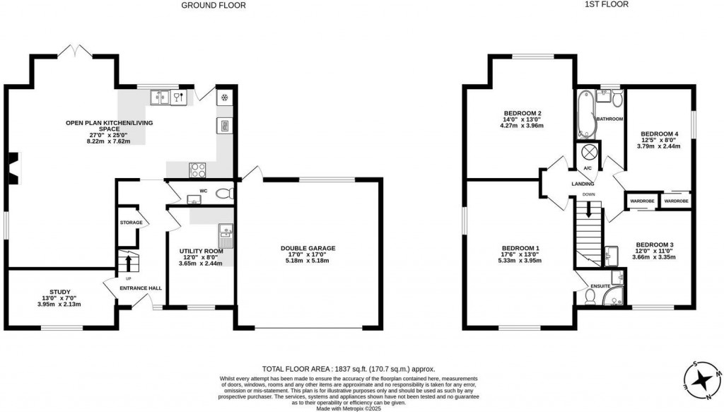 Floorplans For Church Road, Hereford