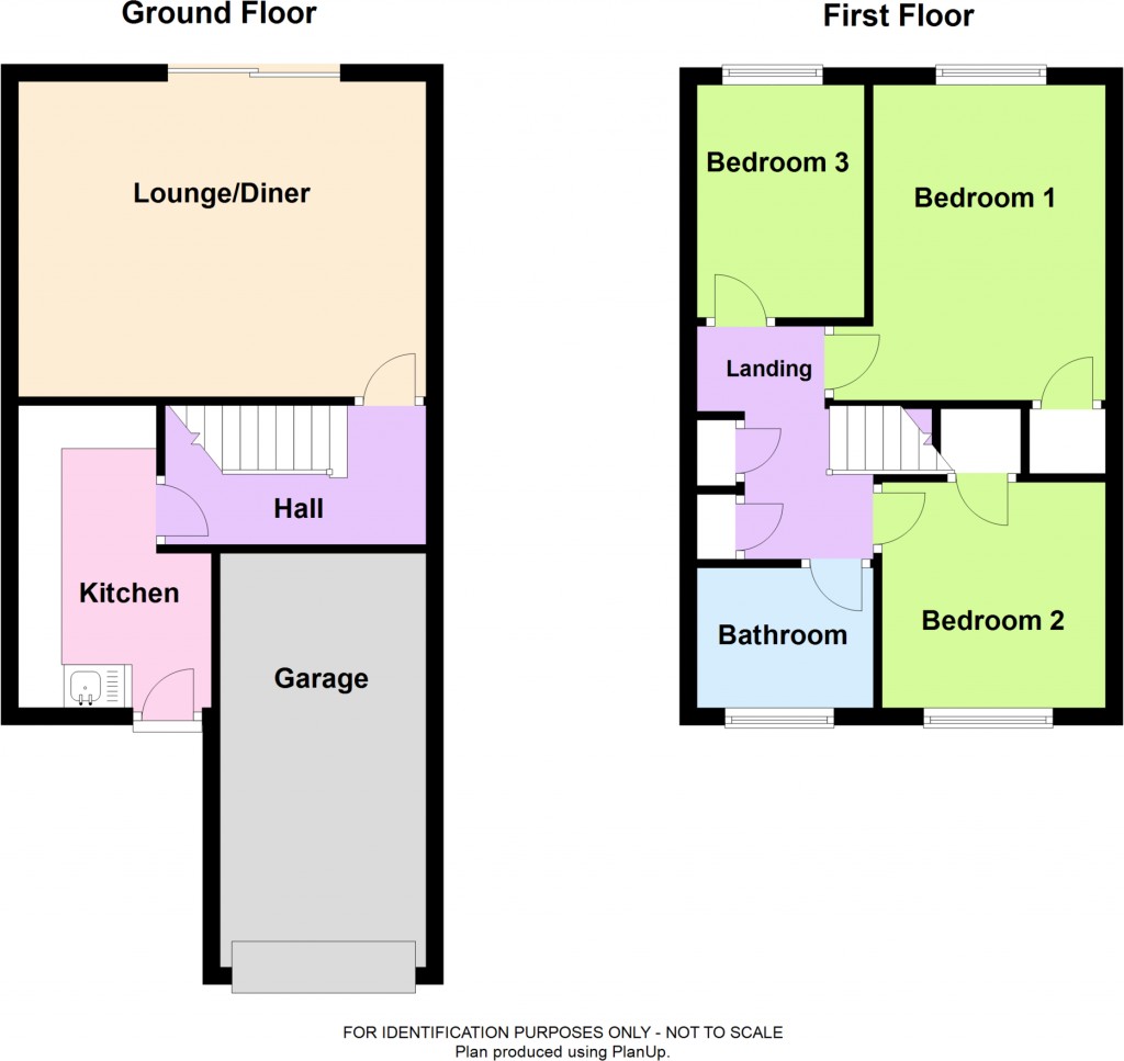 Floorplans For Bonington Drive, Hereford