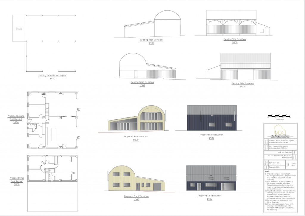 Floorplans For Broad Oak, Hereford