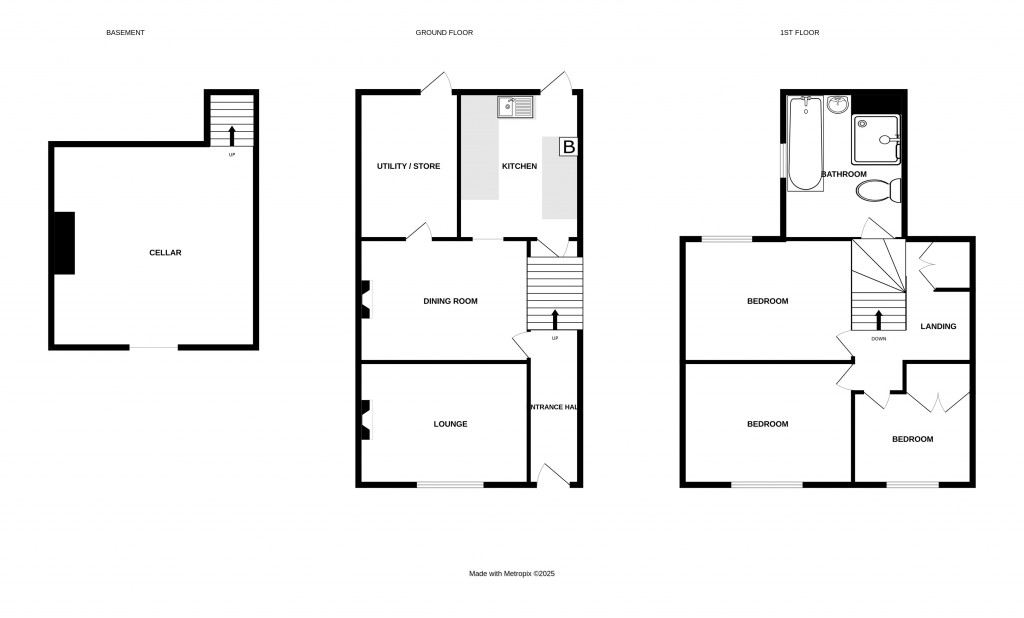 Floorplans For Cotterell Street, Hereford