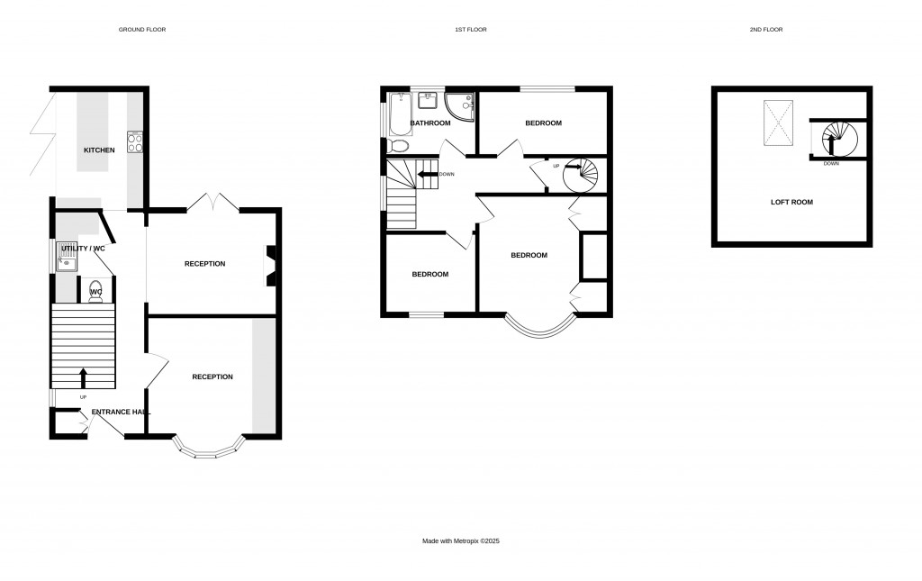 Floorplans For Ross Road, Hereford