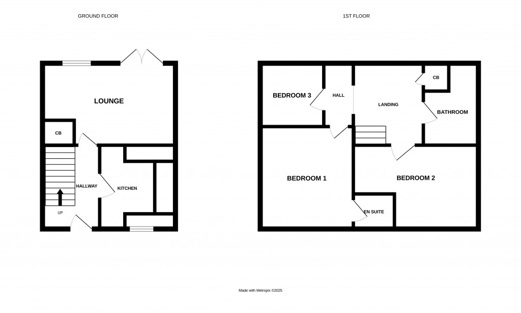 Floorplans For Skippe Close, Ledbury, Herefordshire