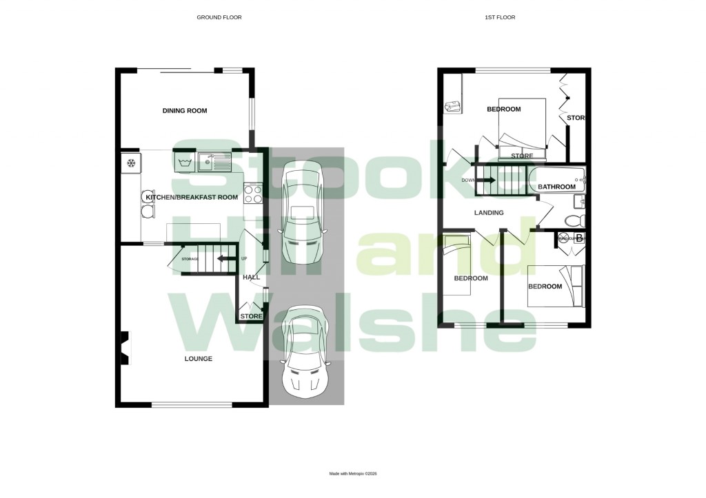 Floorplans For Westfield Street, Hereford