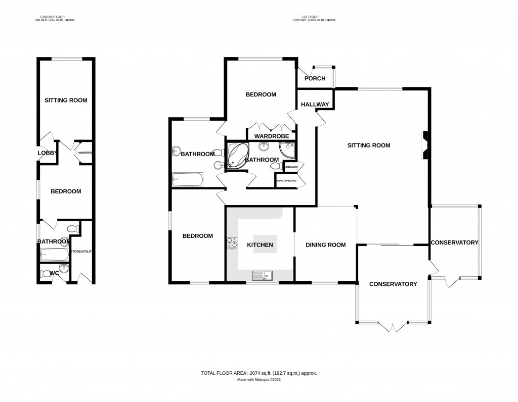 Floorplans For Ullingswick, Hereford