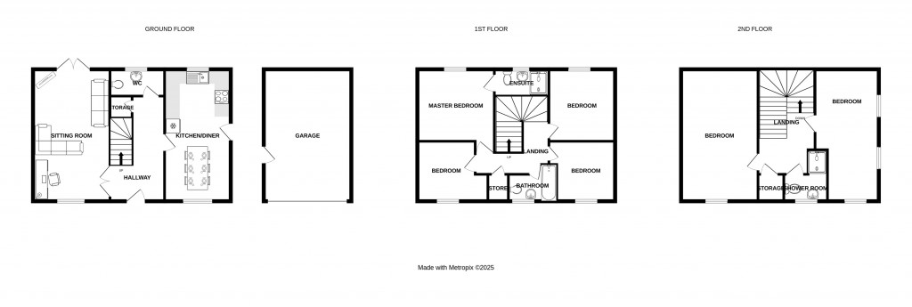Floorplans For Stable Drive, Hereford