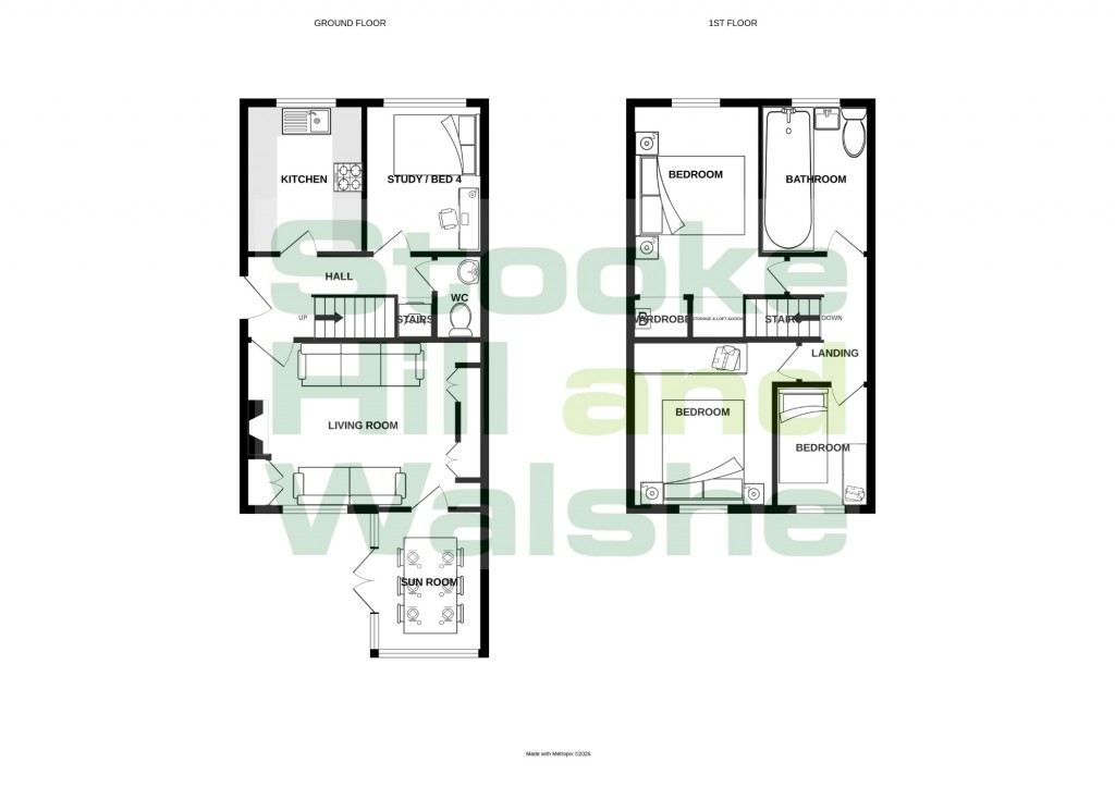 Floorplans For Moreton-on-Lugg, Hereford