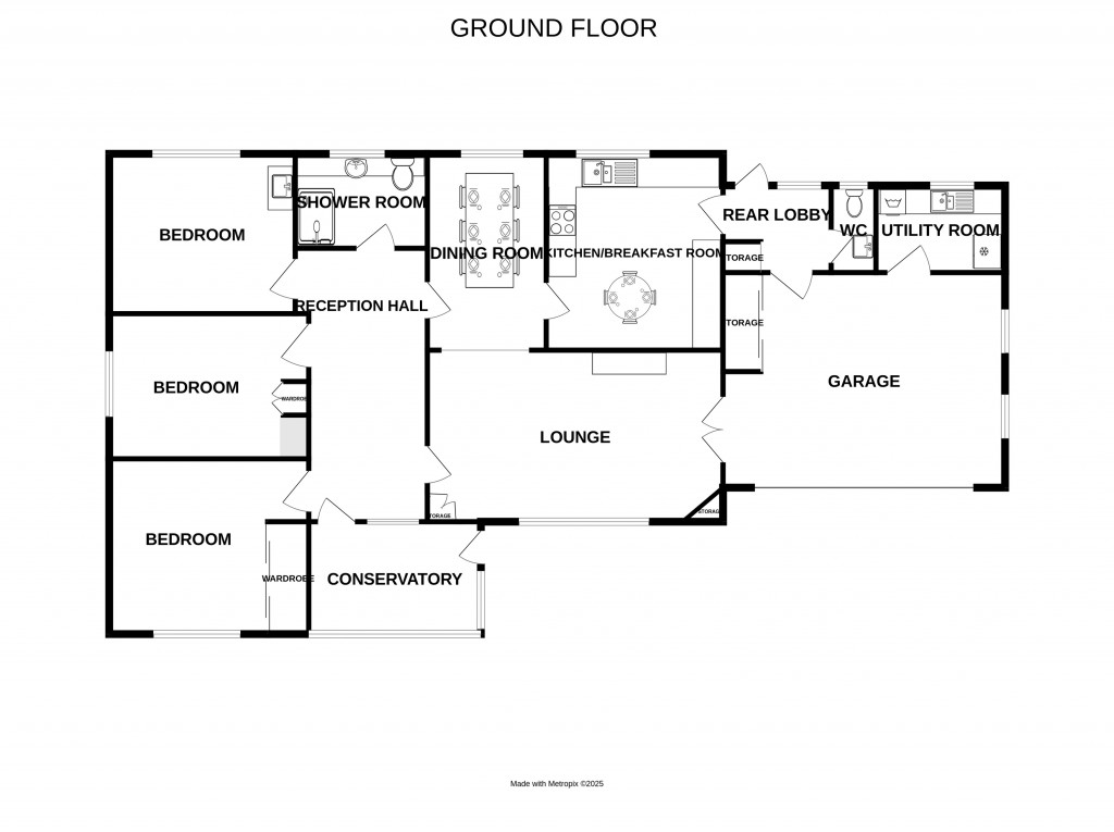 Floorplans For Much Birch, Hereford