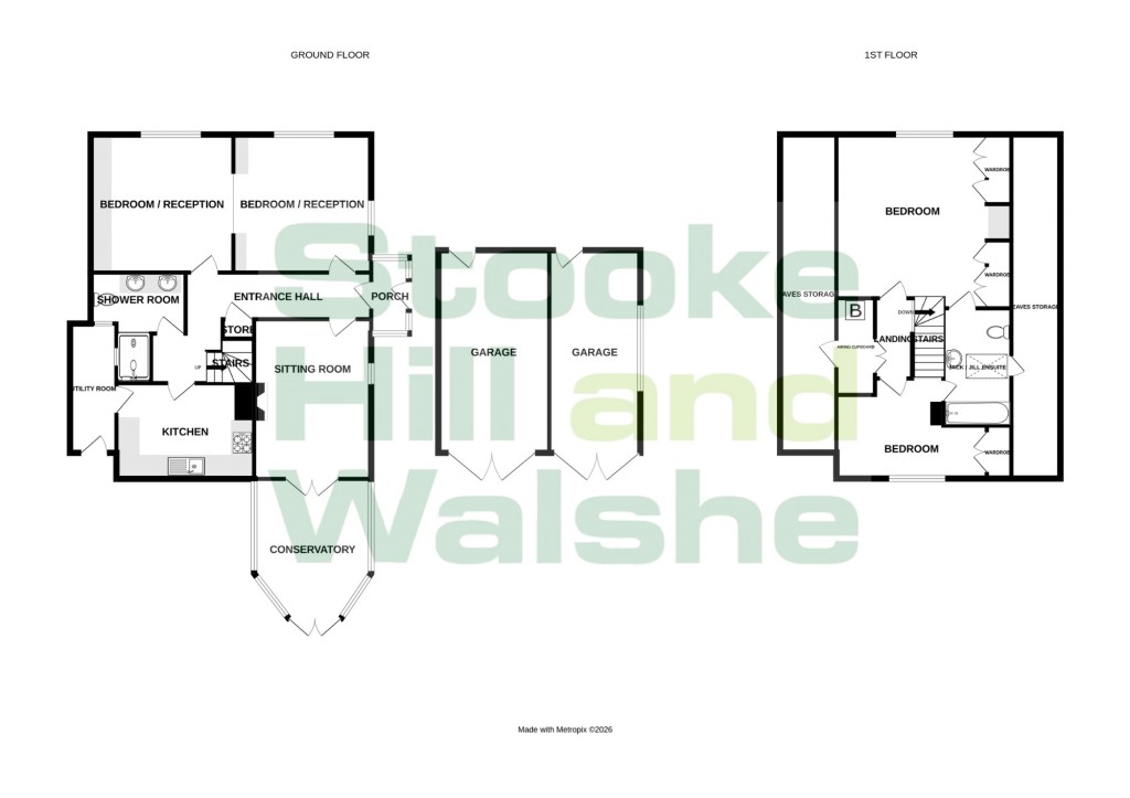 Floorplans For Kings Acre Road, Hereford