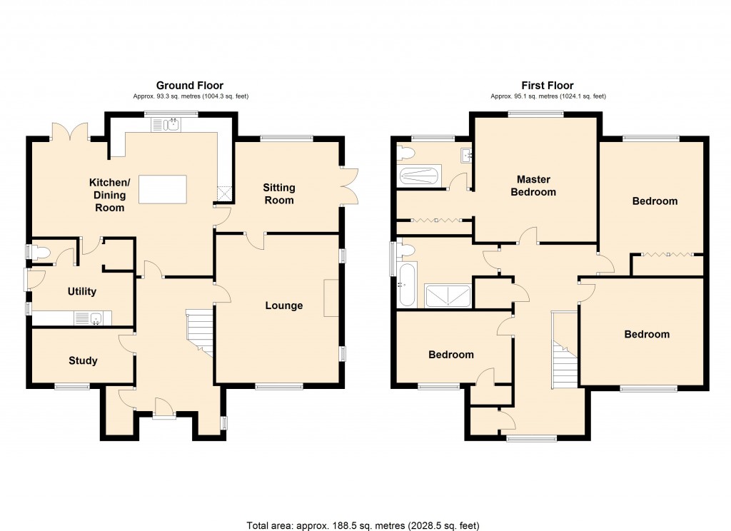 Floorplans For Hampton Bishop, Hereford