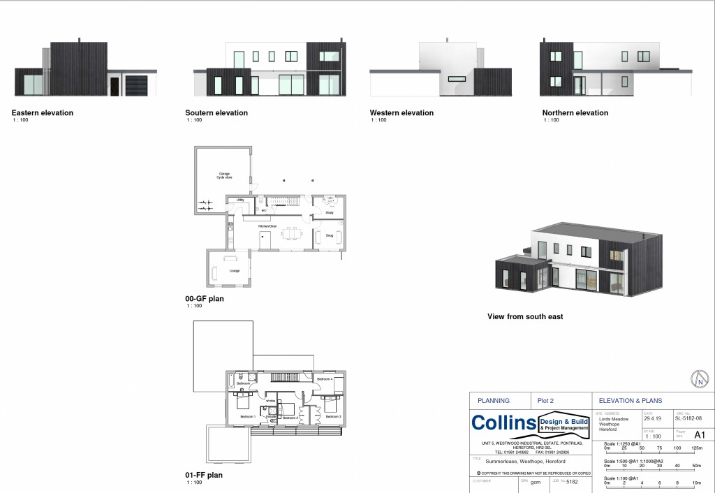 Floorplans For Holmer, Hereford