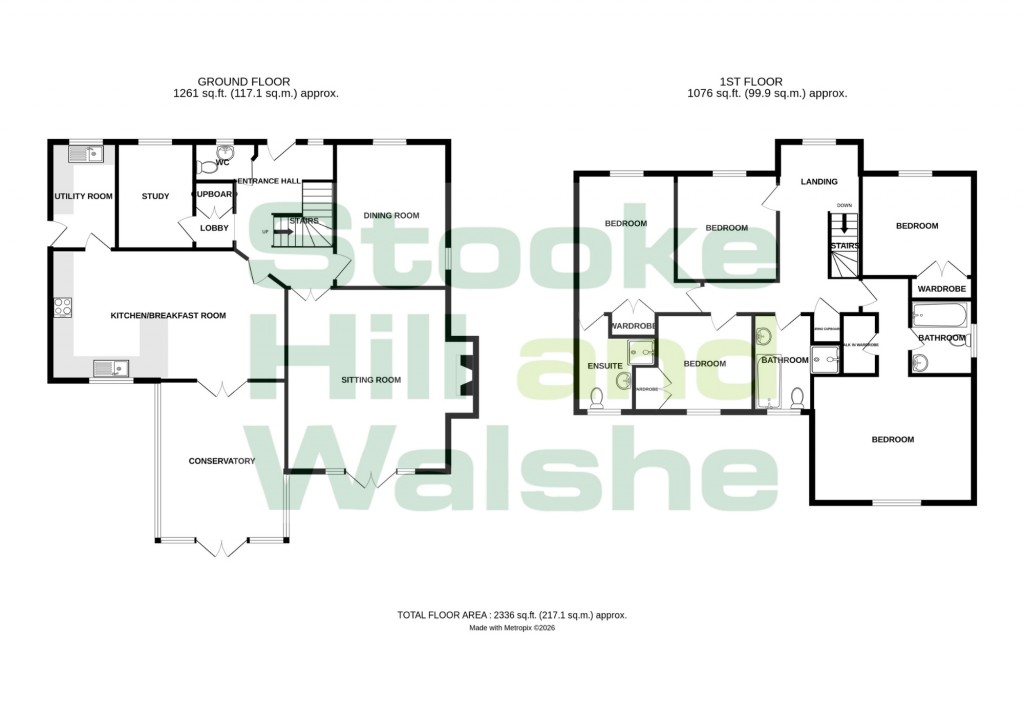 Floorplans For Burghill, Hereford