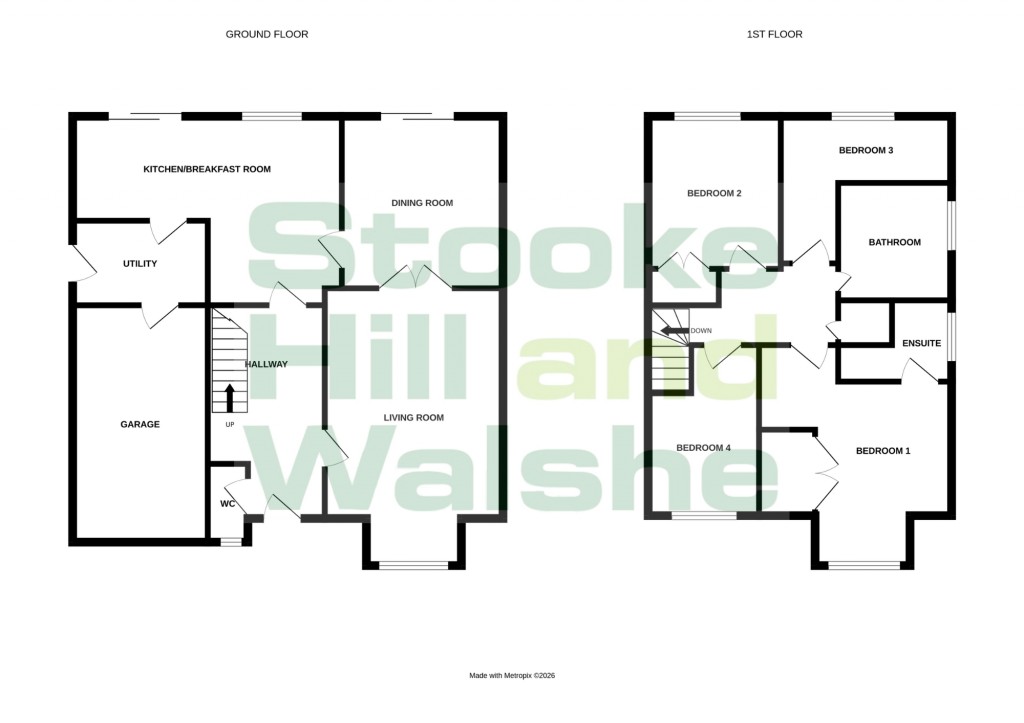 Floorplans For Bartestree, Hereford