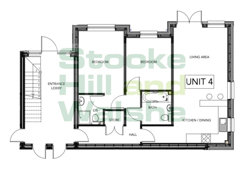 Floorplans For Hinton Road, Hereford