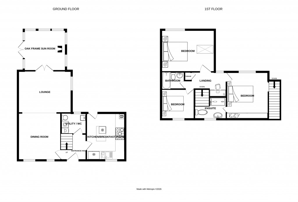 Floorplans For Burghill, Hereford