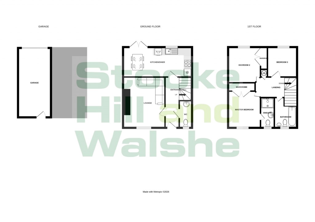 Floorplans For Bullingham Lane, Hereford