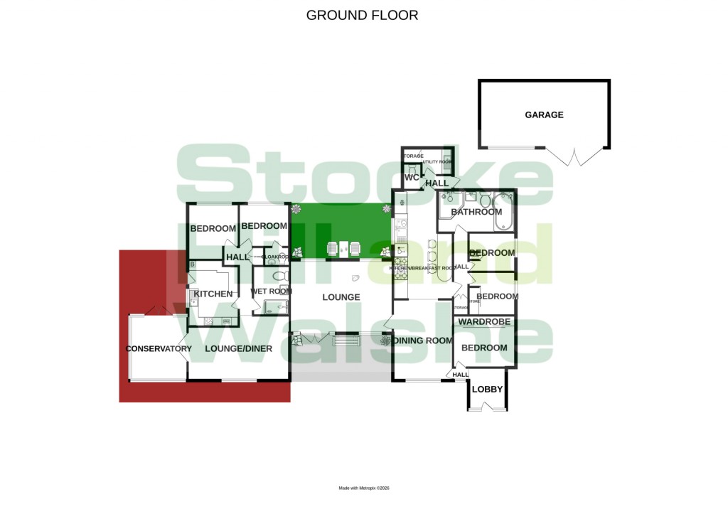 Floorplans For Staunton-on-Wye, Hereford