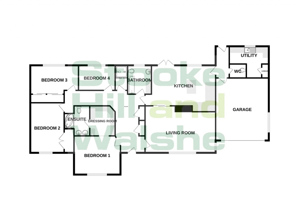 Floorplans For Tillington, Hereford