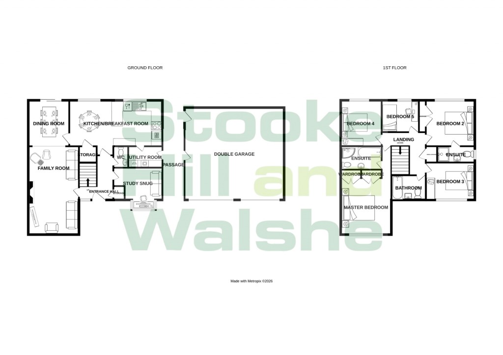 Floorplans For Much Dewchurch, Hereford