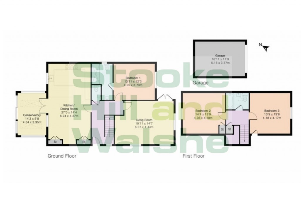 Floorplans For Shelwick, Hereford