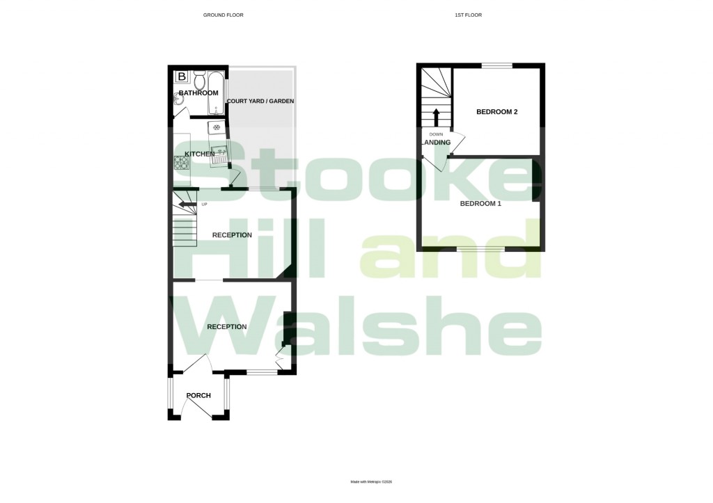 Floorplans For Green Street, Hereford, Herefordshire